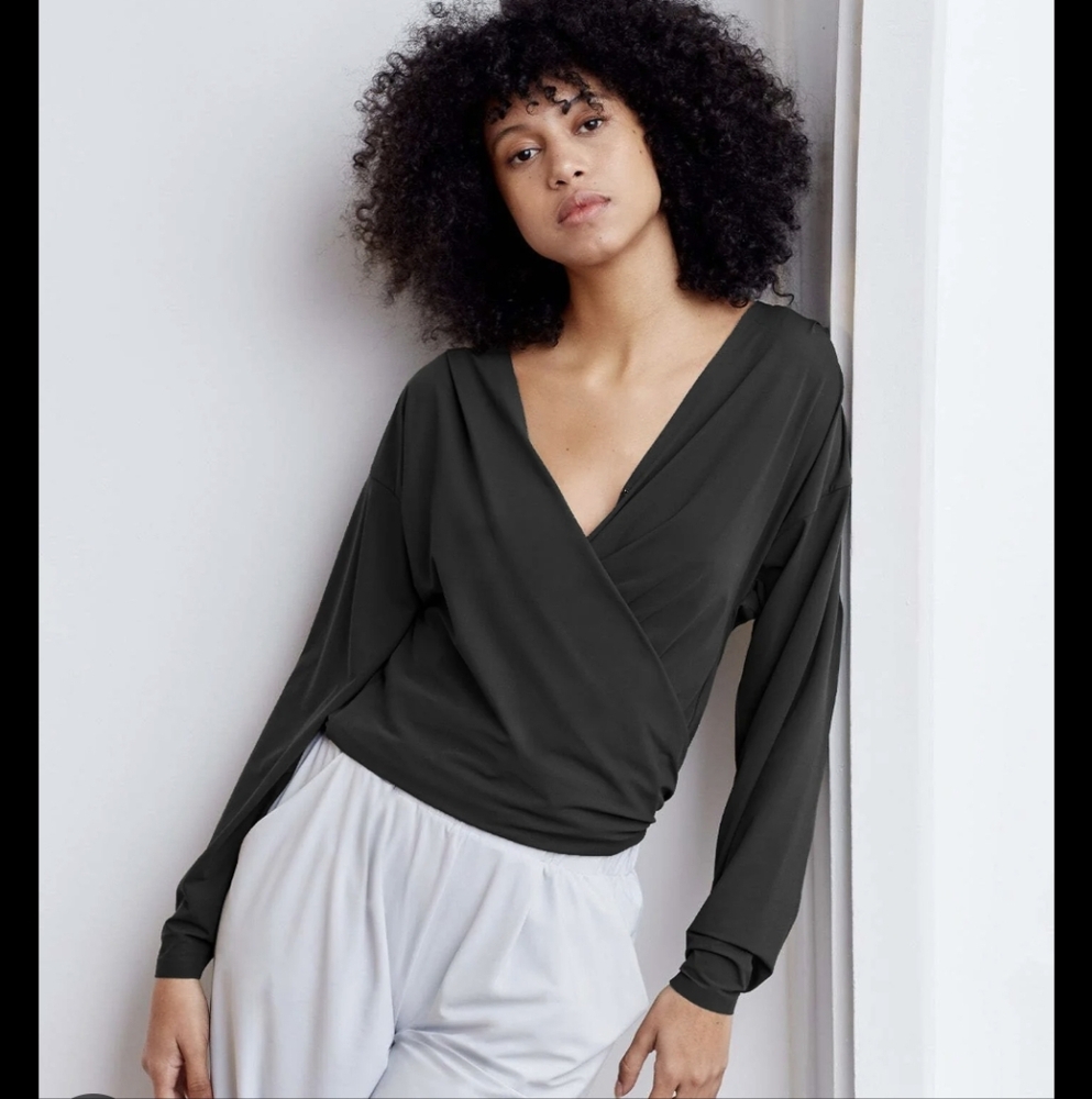 Aday That's A Wrap Top Black, size S